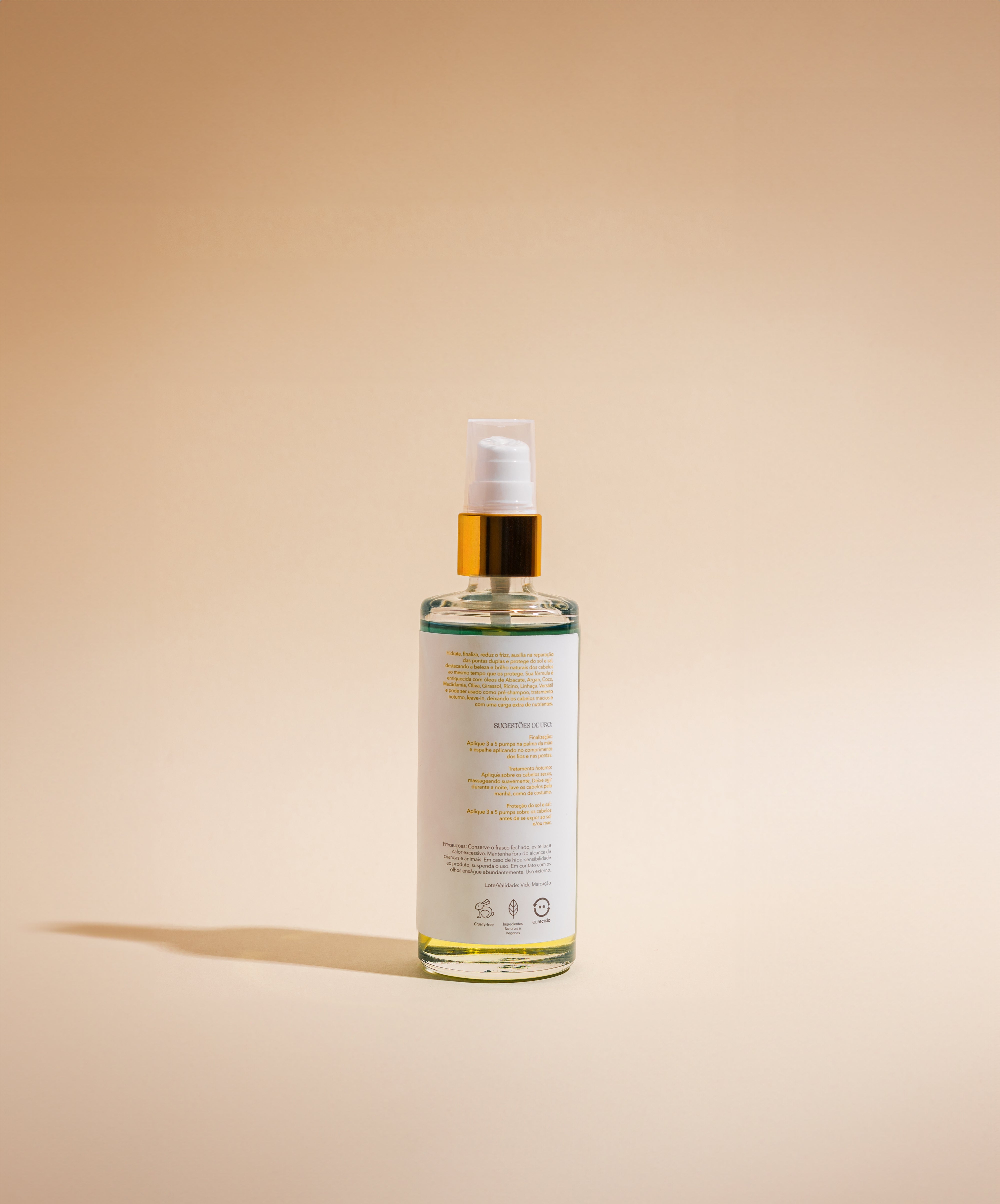 Óleo de Yasmin Multifuncional: Nutrição para os cabelos e corpo