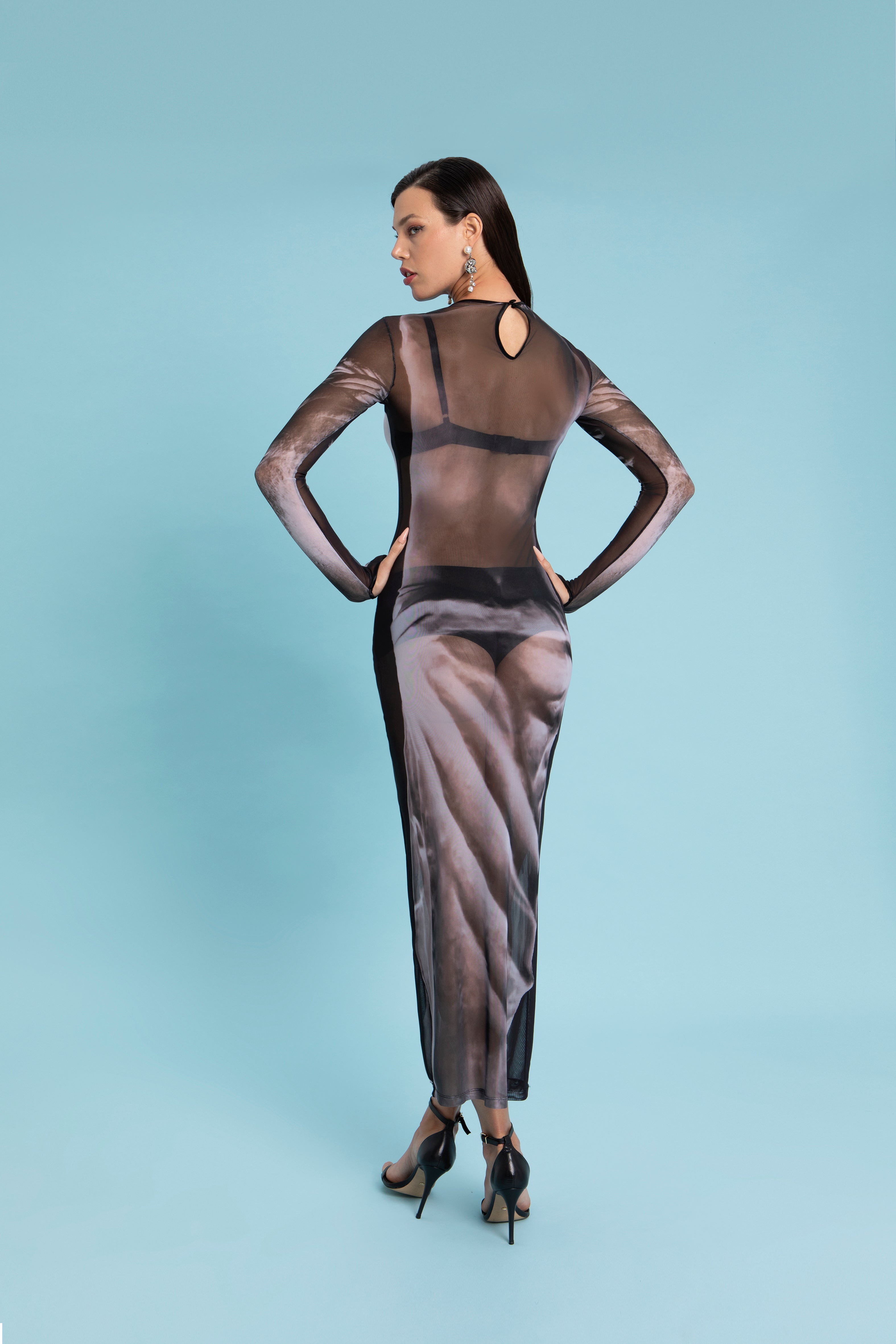 VESTIDO MINERVA ESTAMPA AFRODITE