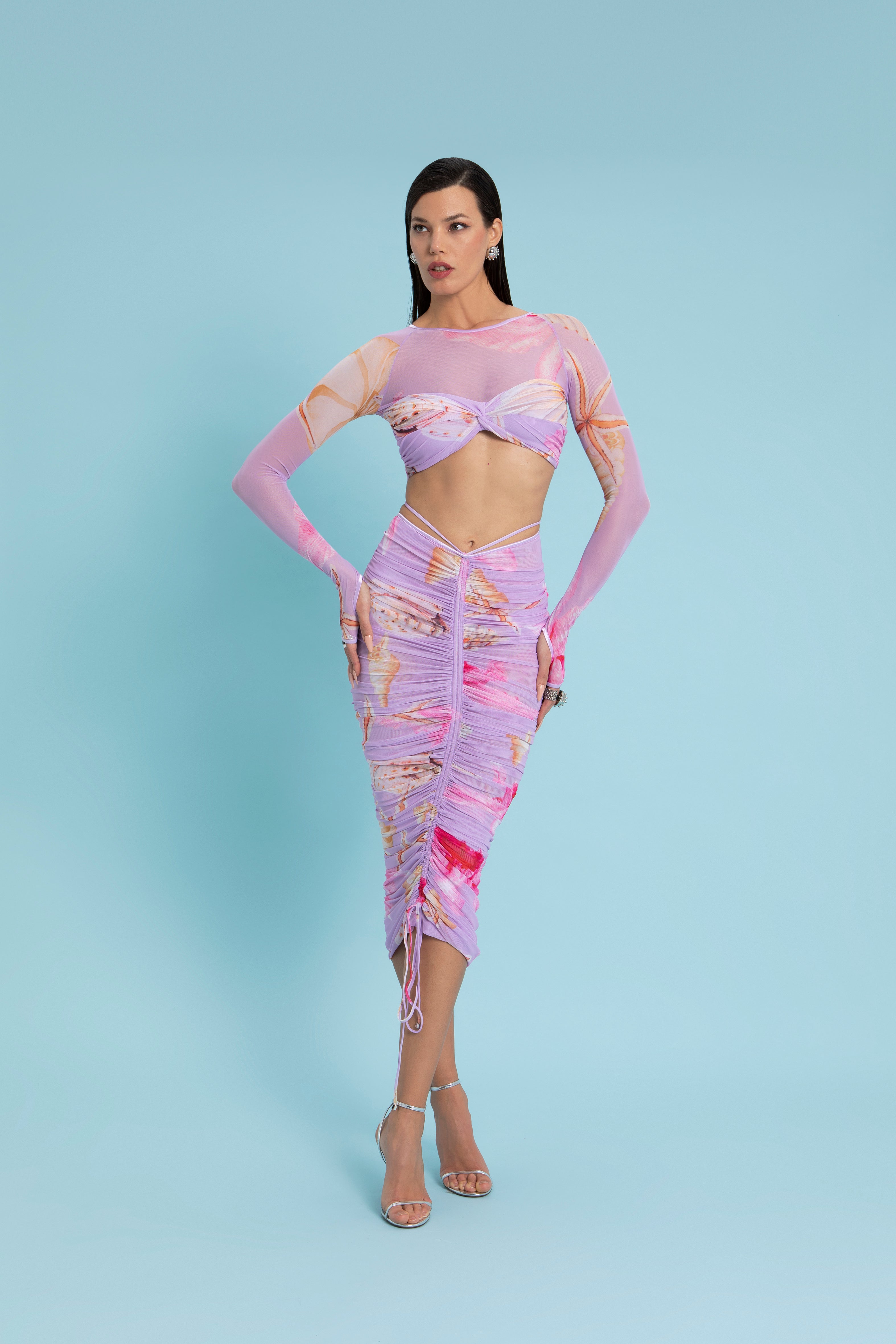 CONJUNTO ATENA ESTAMPA COQUILLE