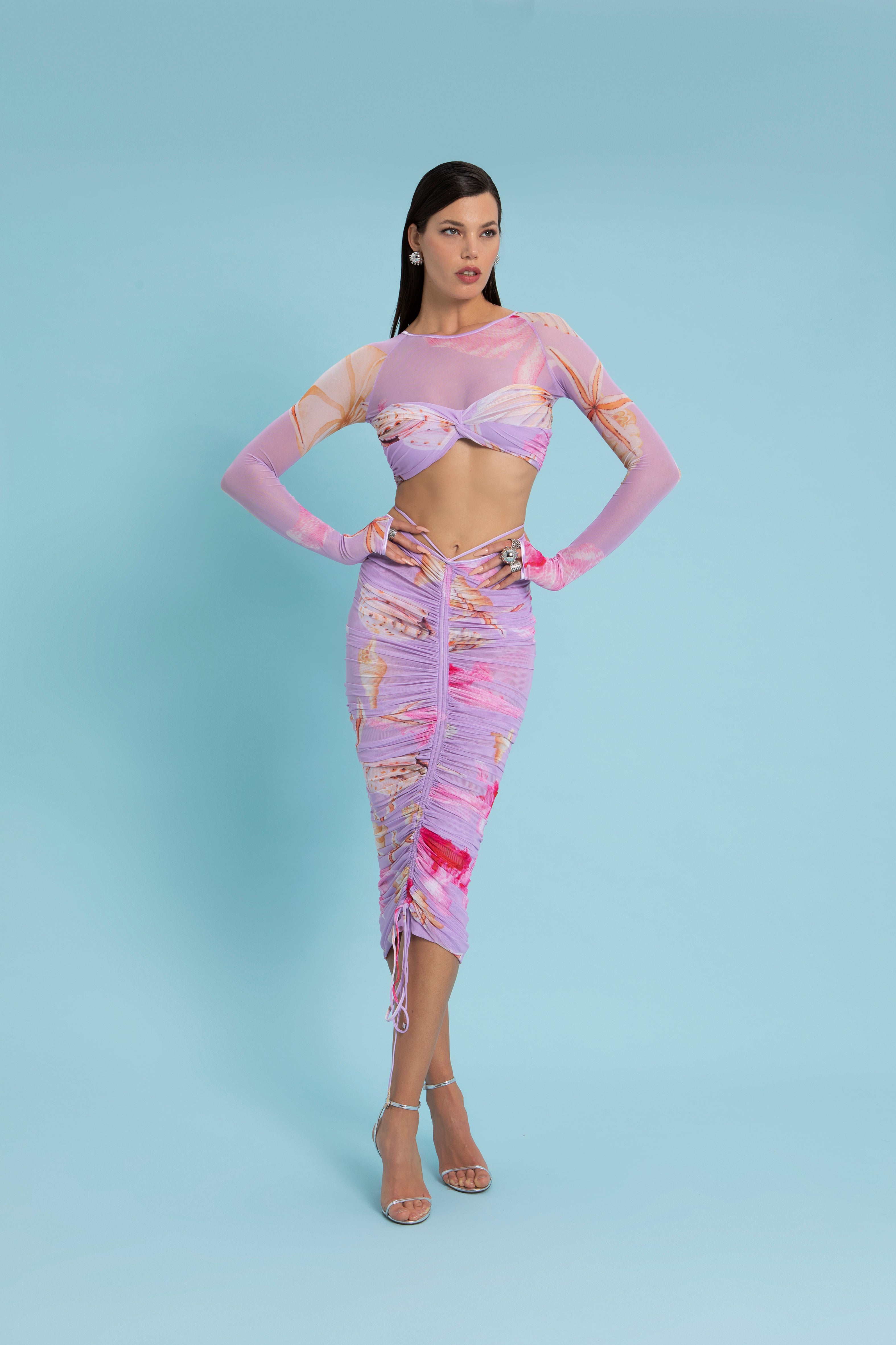 CONJUNTO ATENA ESTAMPA COQUILLE