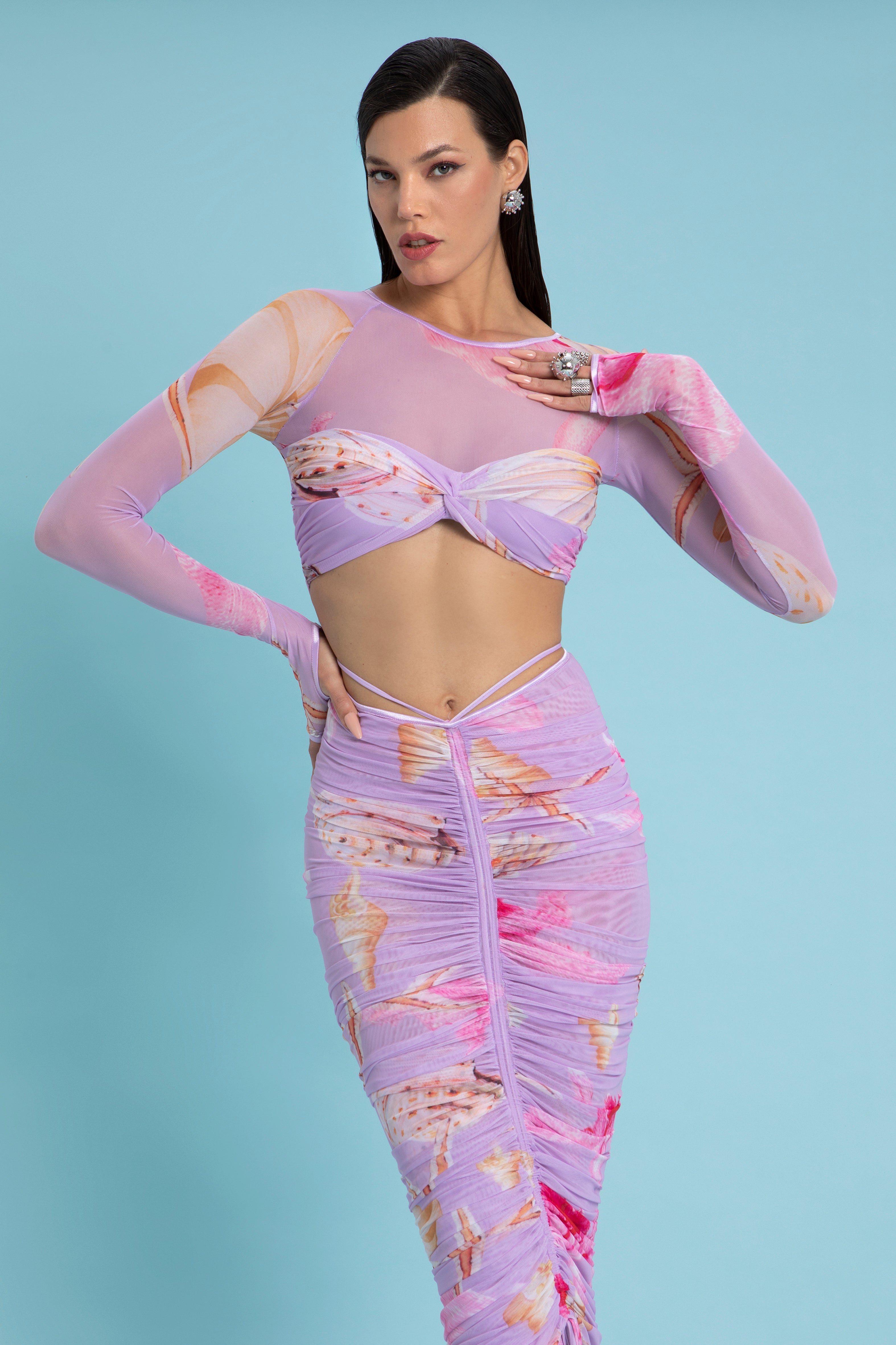 CONJUNTO ATENA ESTAMPA COQUILLE