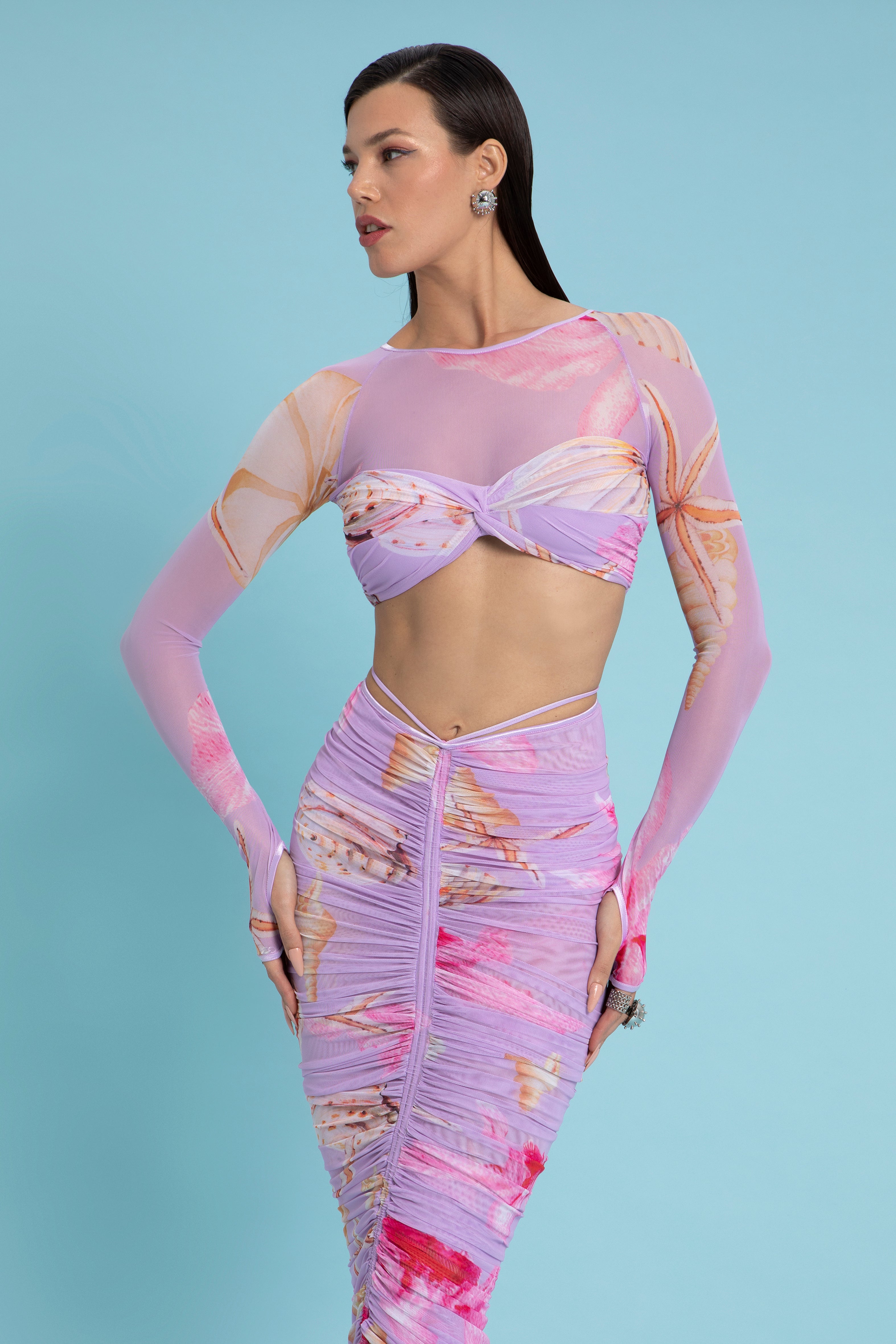 CONJUNTO ATENA ESTAMPA COQUILLE