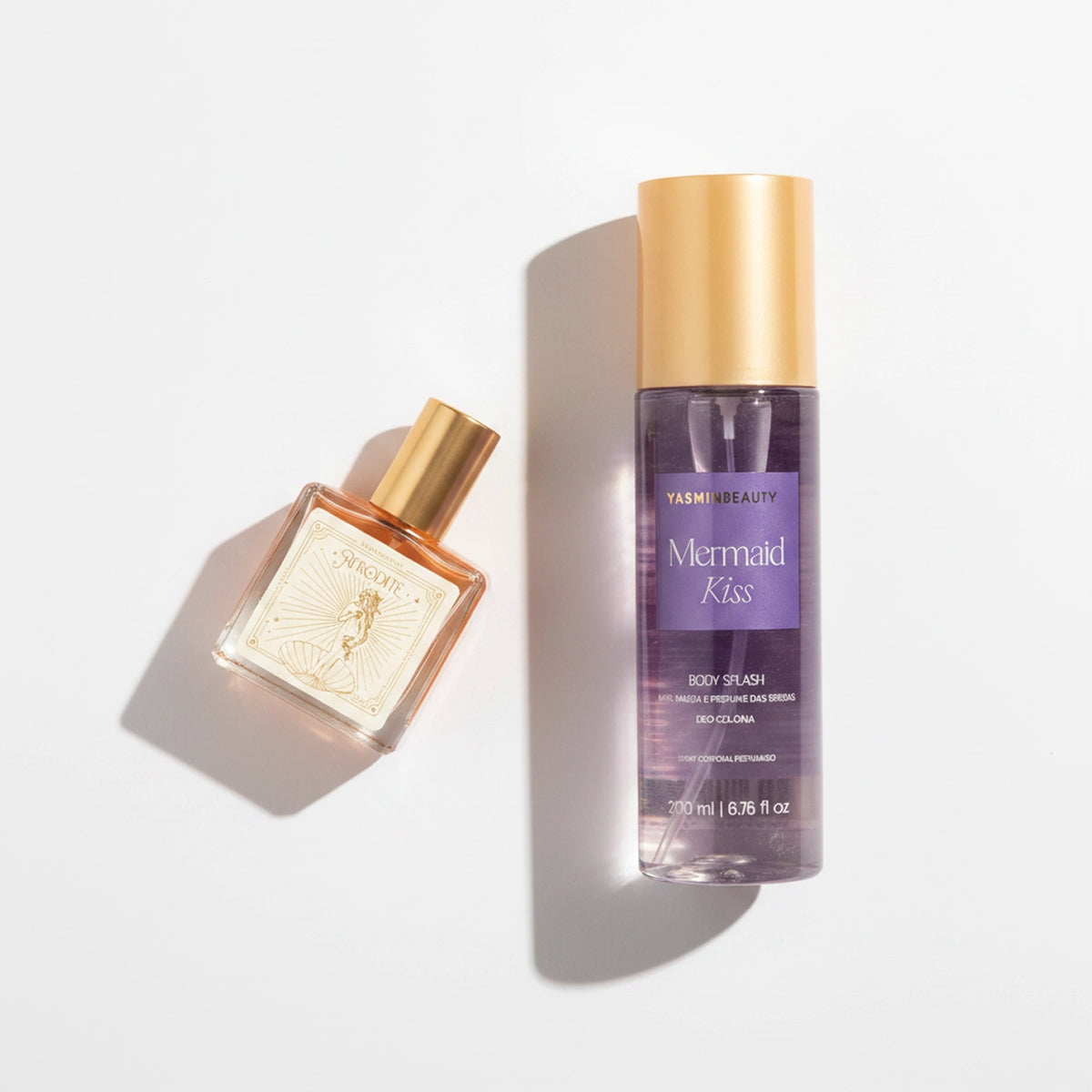 Fragrância Afrodite Miniatura + Mermaid Kiss